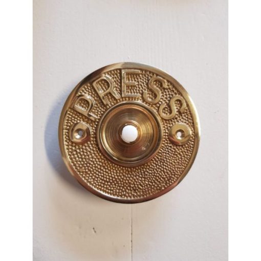 Bell Press - Ornate - Brass - 2