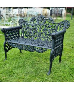 Bench Cast Iron Rams Head D815 (2)