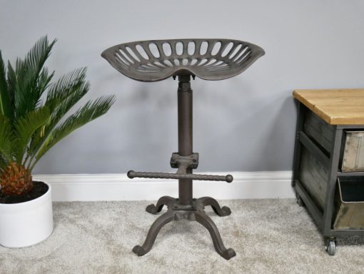 Stool - Tractor Seat - Cast Iron