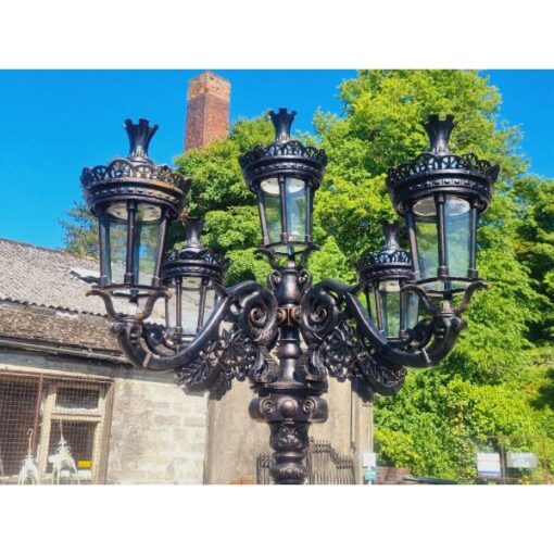 Street Lamp Five Branch Light D1075 (3)
