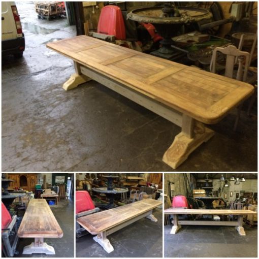 Large timber table