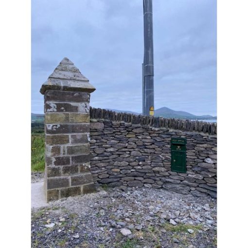 Irish Style Cast Iron Post Box - Wall