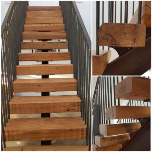 Timber stairs