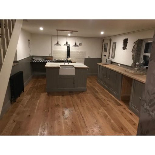 Oak Wide Board - Flooring - Project - Kitchen - 12a