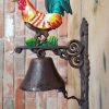 Bell - Cockerel - Green Tail - Medium