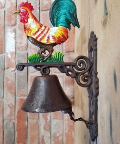 Bell - Cockerel - Green Tail - Medium