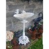 Cast Iron Bird Bath - Tall