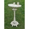 Cast Iron Bird Bath Tall H35 (1)