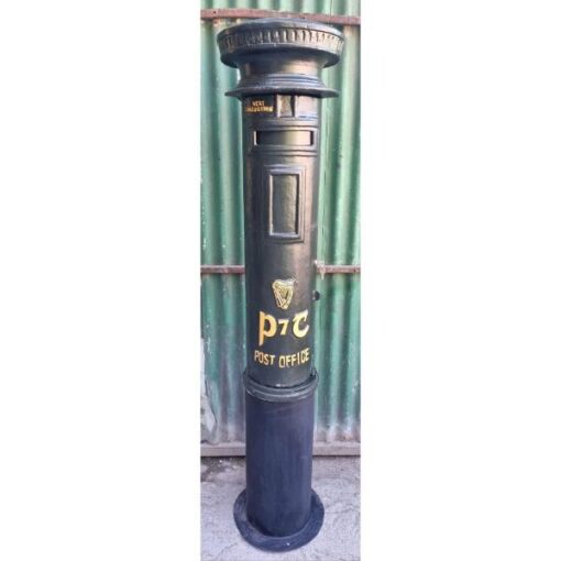 Freestanding Tall Cast Iron Postbox (1)