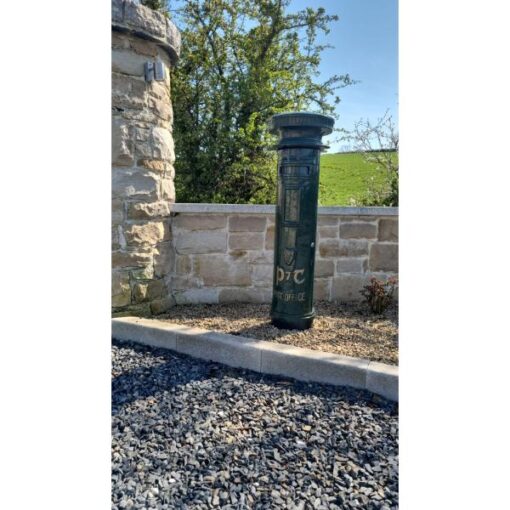 Freestanding Tall Cast Iron Postbox (2)