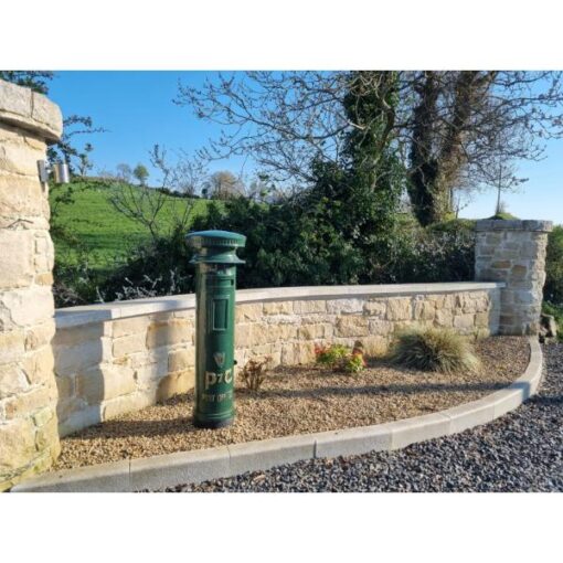 Freestanding Tall Cast Iron Postbox (3)