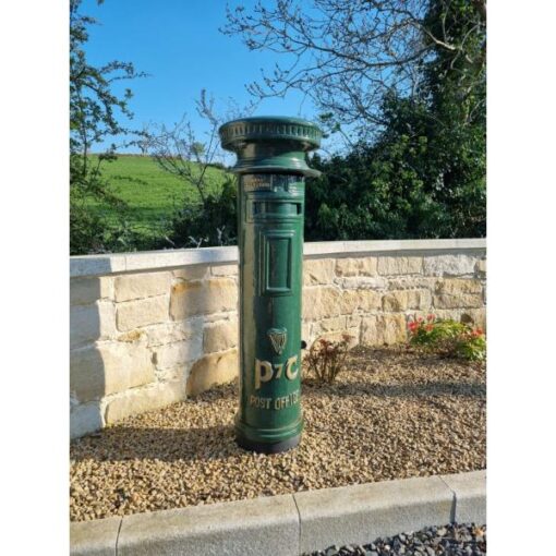 Freestanding Tall Cast Iron Postbox (4)