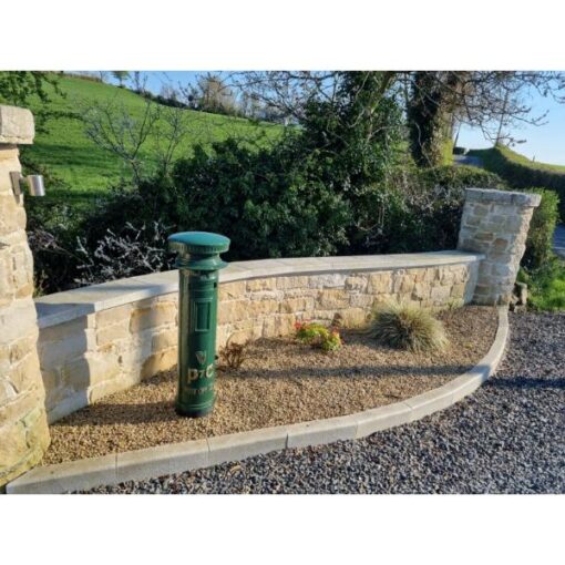 Freestanding Tall Cast Iron Postbox (5)