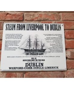 Liverpool - Steam Boat - Metal