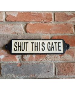 Shut This Gate