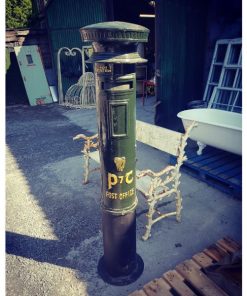 Tall Cast Iron Post Box