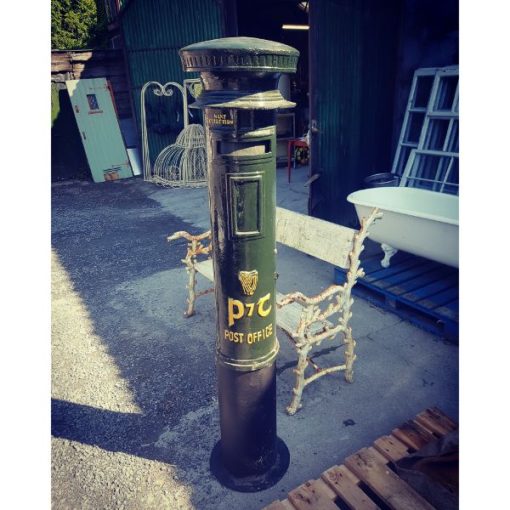 Tall Cast Iron Post Box