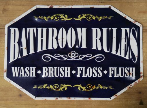 Bathroom rules