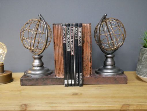 Bookends - Globe - pair