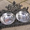 Dog - Bowl Double - Large - Black - D1416