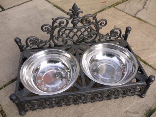 Dog - Bowl Double - Large - Black - D1416