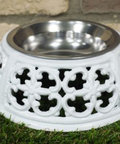 Dog - Bowl Single - Small - White - D4937