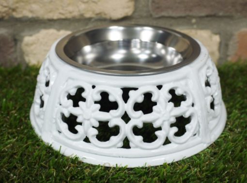 Dog - Bowl Single - Small - White - D4937