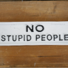 No Stupid People