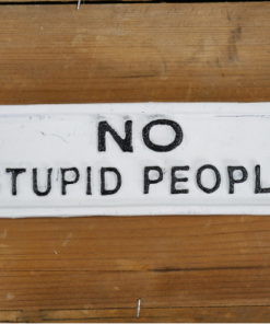 No Stupid People