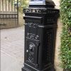 Post Box - Pillar - Black