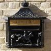 Post Box - Wall Mounted - Black