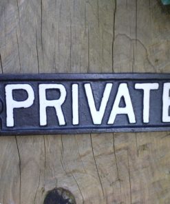 Private - black - cast iron