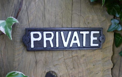 Private - black - cast iron