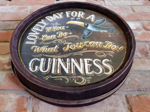 Barrel Lid Sign - Guinness - 1