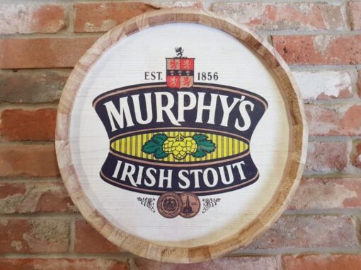 Barrel Lid Sign - Murphys - 2