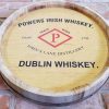 Barrel Lid Sign - Powers Whiskey