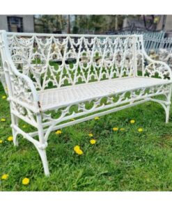 Cast Iron Bench Gothic H27 (1)