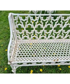 Cast Iron Bench Gothic H27 (2)