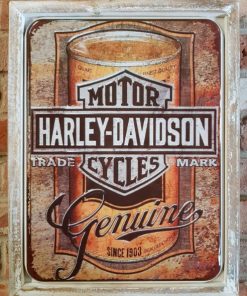 Framed Art - Harley Davidson