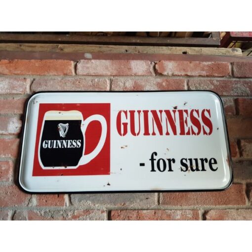 Guinness For Sure - Raised sign - Frame