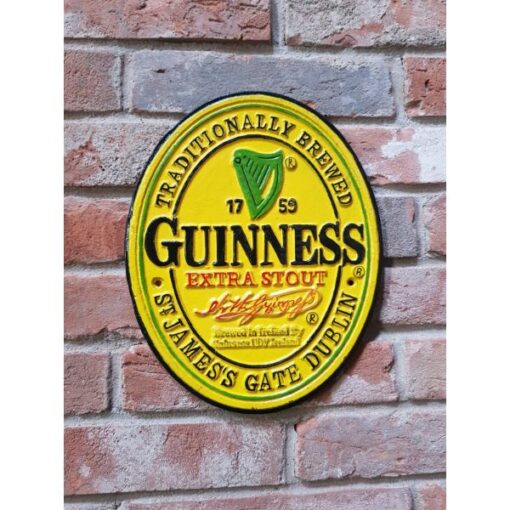 Guinness - Label - Yellow - Large