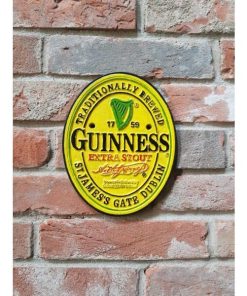 Guinness Label - Yellow - Small