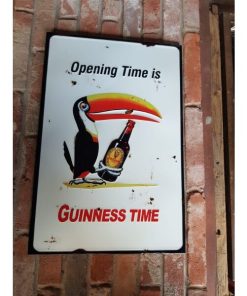 Guinness Opening Time - Raised sign - Frame