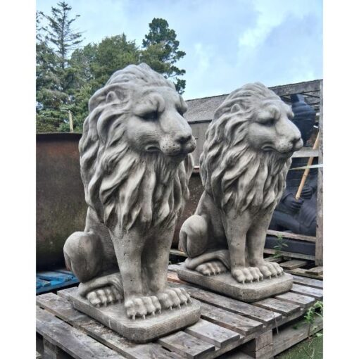 Pair of lions GL LA006 (5)