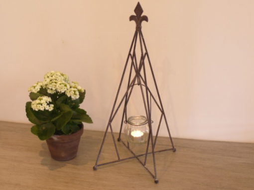 Candle Holder - Triangle frame