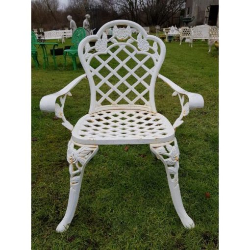 Cast Iron Arm Chair - Image 2