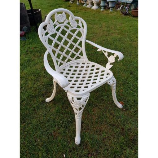 Cast Iron Chair - With Arms