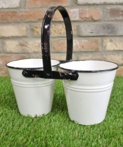 Planter - White - double