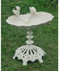 Cast Iron Bird Bath Medium H34 (1)