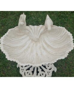 Cast Iron Bird Bath Medium H34 (2)